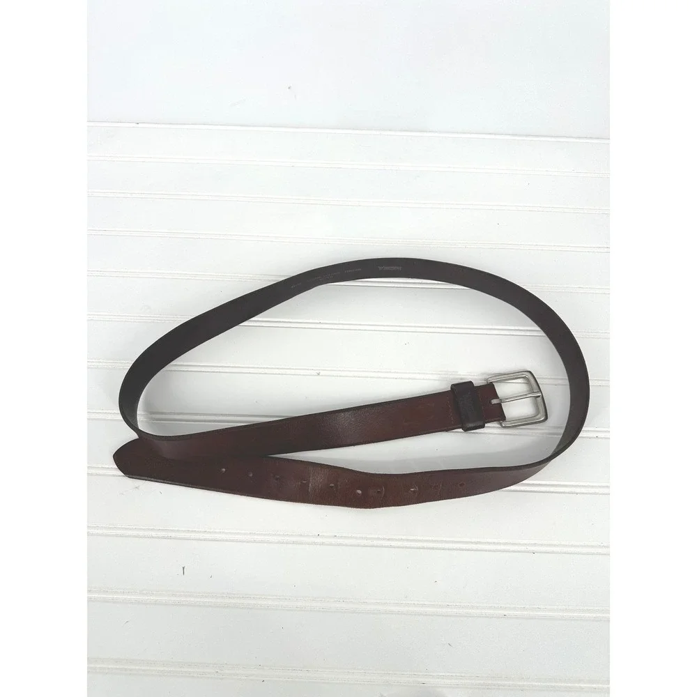Wrangler leather belt